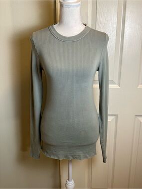 FREE PEOPLE Intimately Ribbed Fitted Long Sleeve Top